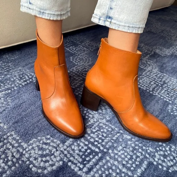 🍂 ANTONIO DE FARIA TAN GENUINE LEATHER BOOTIES!