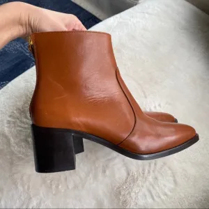 🍂 ANTONIO DE FARIA TAN GENUINE LEATHER BOOTIES!