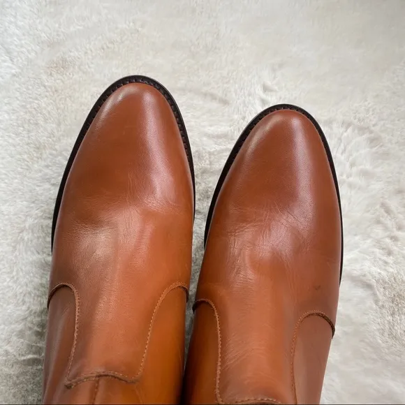 🍂 ANTONIO DE FARIA TAN GENUINE LEATHER BOOTIES!