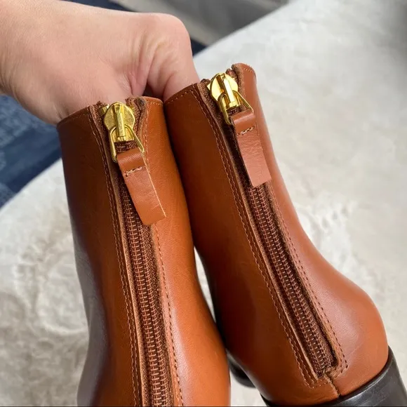 🍂 ANTONIO DE FARIA TAN GENUINE LEATHER BOOTIES!