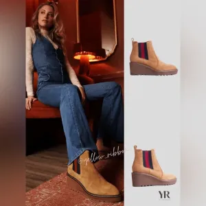 🆕 CECILIA Gemma Wedge Boots
