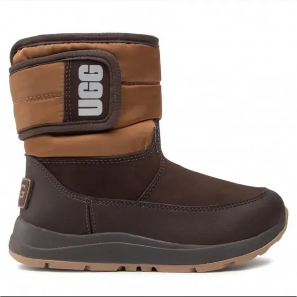 🥰 New Ugg Toty Weather Brown Boots Size Big kids 6