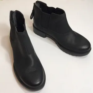 💙 Sorel Black Leather Ankle Boot