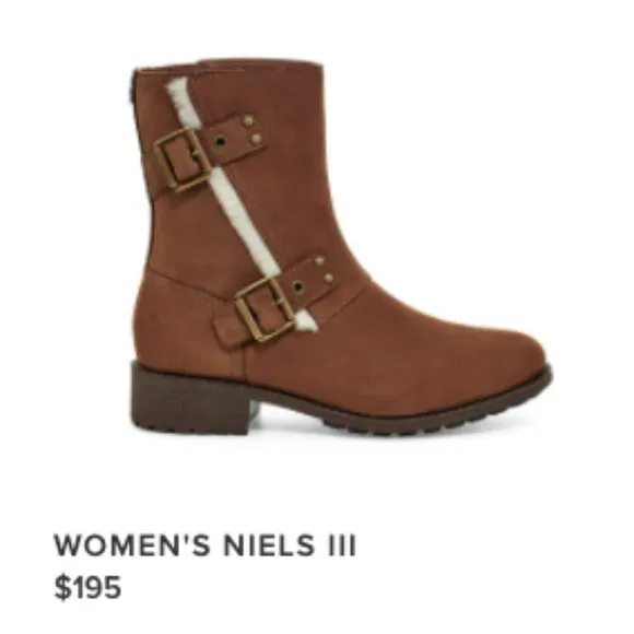 🎁 UGG Niels III Women Boots -size 8 NEW🎄