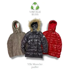 **🔥 Y2K Moncler Puffer Jacket – Iconic 2000s Streetwear Vibes 🔥**