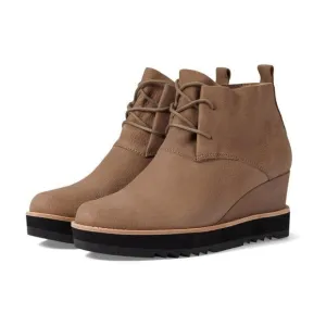 $265 New Eileen Fisher Capa Wedge Chukka Lace Up Flacon Boot Women‎ Size 8 1/2