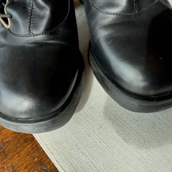 8.5 Fluevog Mini Sugar laceup boots  Rare