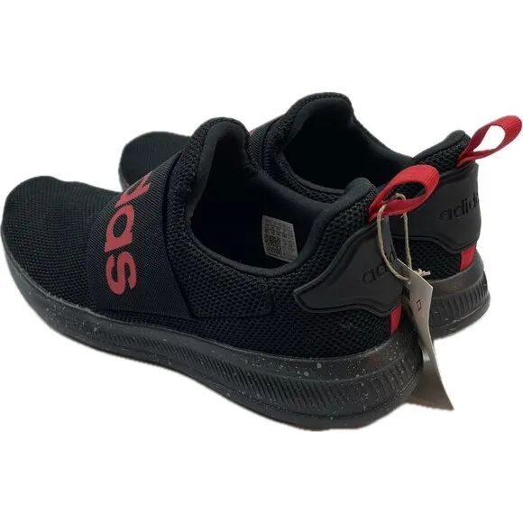 Adidas Lite Racer Adapt 4 Men Running  Sneakers Black Red  H04343 Sz 10 1/2New