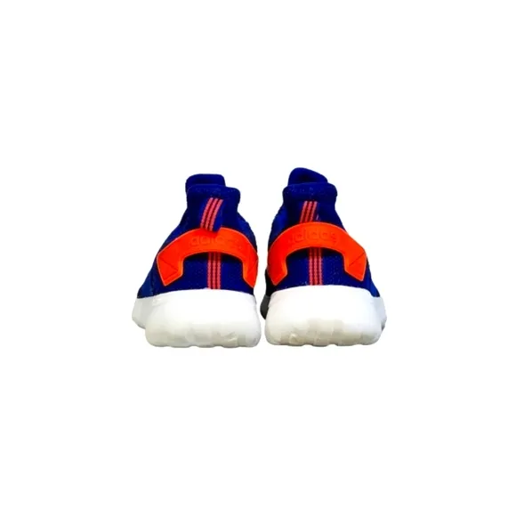 Adidas Lite Racer Adapt 4.0 in Royal Blue &amp; Solar Orange Boys Youth Size 5.5