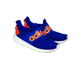 Adidas Lite Racer Adapt 4.0 in Royal Blue &amp; Solar Orange Boys Youth Size 5.5