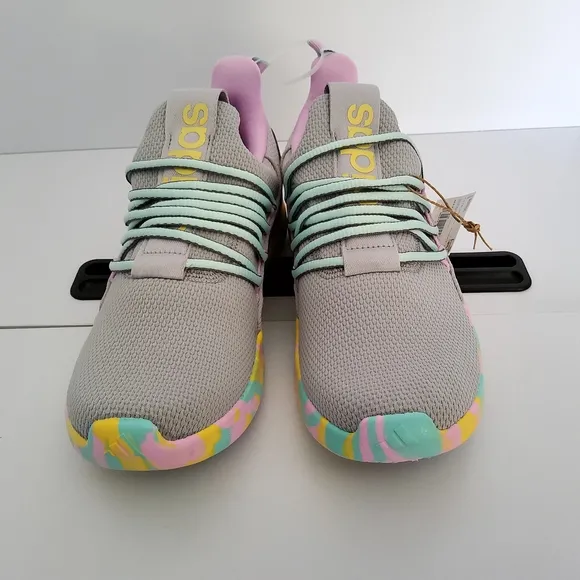 Adidas Lite Racer Sneakers with Pastel Accents