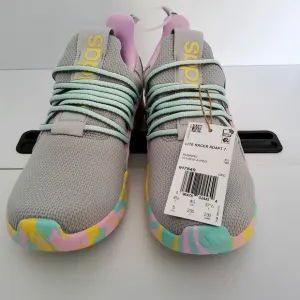 Adidas Lite Racer Sneakers with Pastel Accents