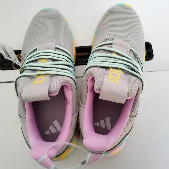 Adidas Lite Racer Sneakers with Pastel Accents