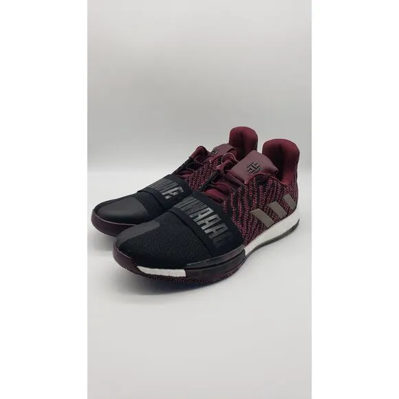 Adidas Men's Harden Vol. 3 Playoffs Maroon Boost G54774 Size 17 NWT🛒