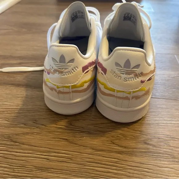 Adidas Men’s Stan Smith White Sneakers 8