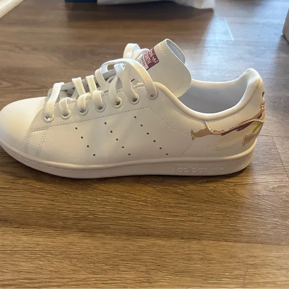 Adidas Men’s Stan Smith White Sneakers 8