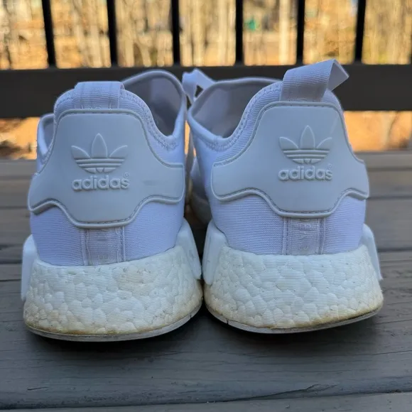 Adidas NMD R1 white shoes size 13