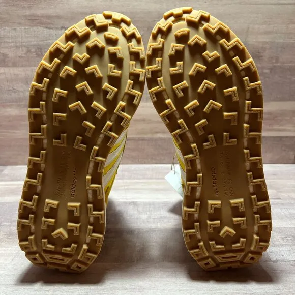 Adidas Retropy Yellow Suede Sneakers Size 6 1/2 Boost Sole Mens Athletic Shoes