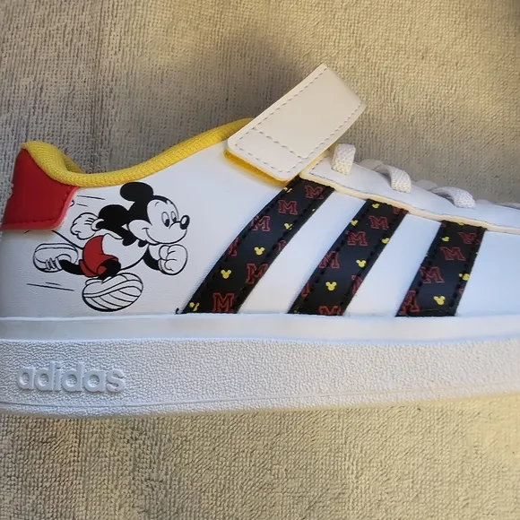 Adidas Sneakers Adidas Grand Court Mickey EL K Disney Mickey Mouse Kid's Size 3