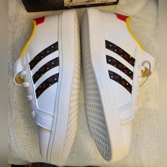 Adidas Sneakers Adidas Grand Court Mickey EL K Disney Mickey Mouse Kid's Size 3