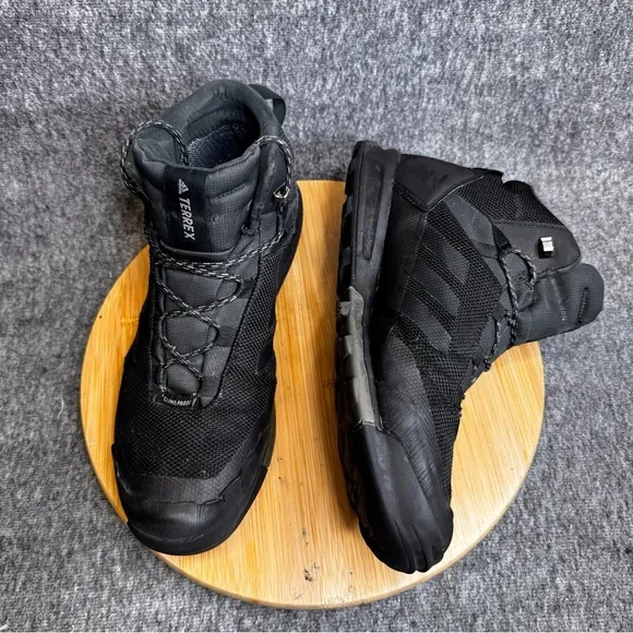 ADIDAS Terrex Tivid Mid ClimaProof Waterproof Boots - Core Black S80935 Sz 11.5