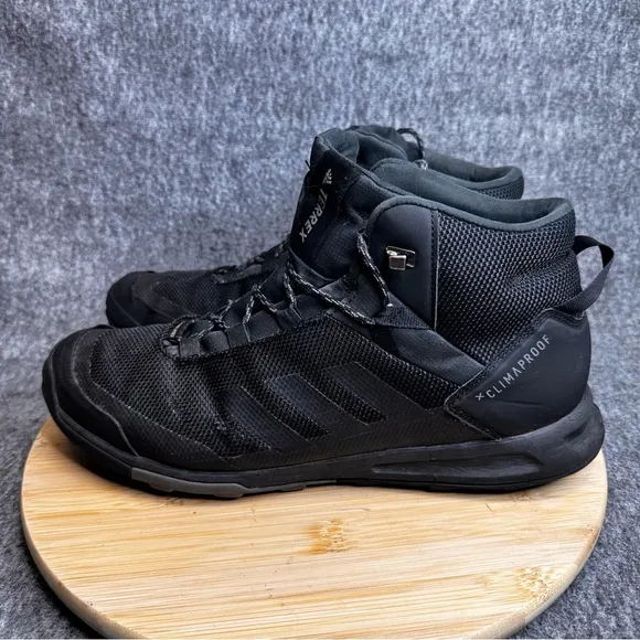 ADIDAS Terrex Tivid Mid ClimaProof Waterproof Boots - Core Black S80935 Sz 11.5