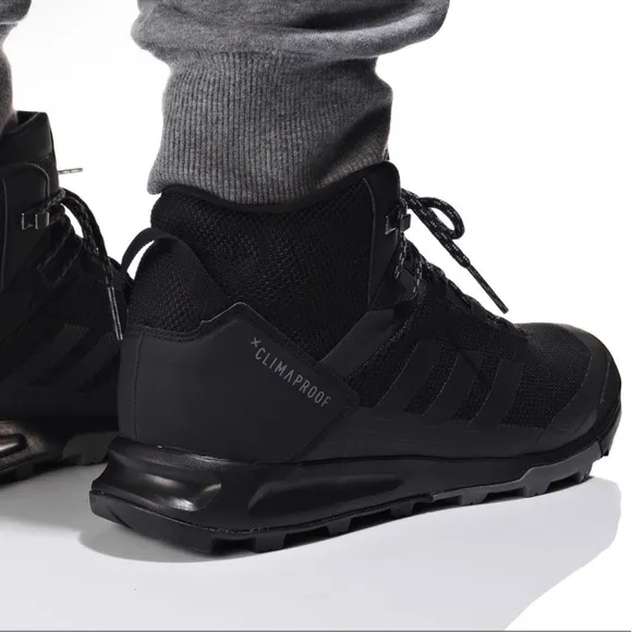 ADIDAS Terrex Tivid Mid ClimaProof Waterproof Boots - Core Black S80935 Sz 11.5