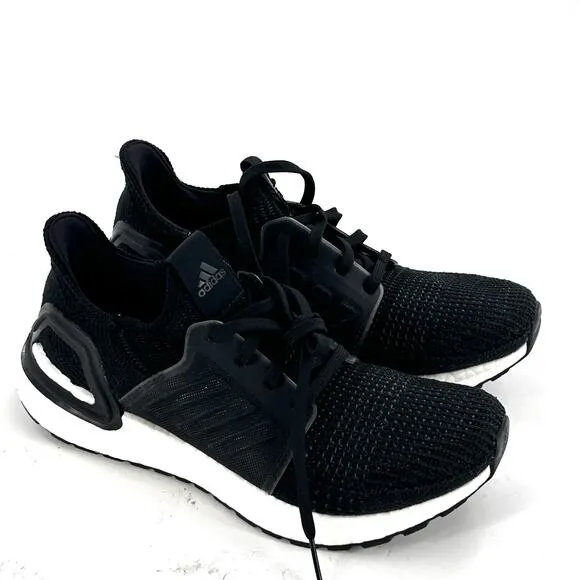 Adidas Ultraboost 19 GS Boys Running Sneakers 7.5 Black NWOT Shoes Kids