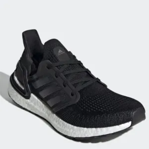 Adidas UltraBoost 2.0 Core Black and White knit running shoes size 6