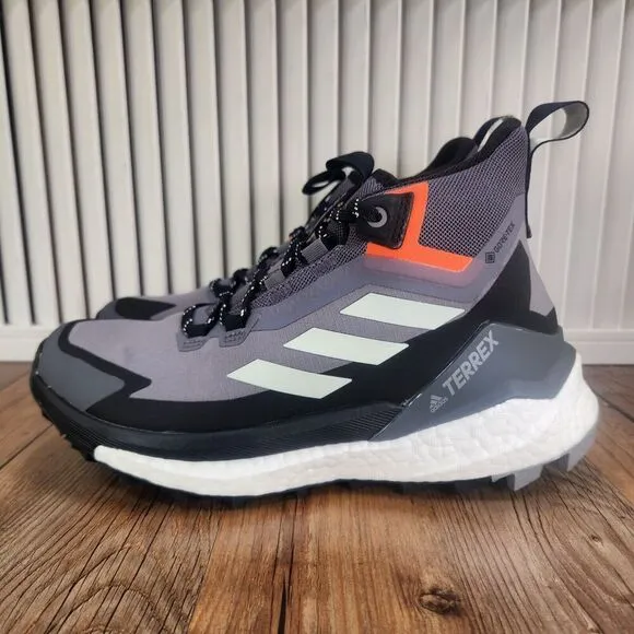 Adidas Terrex Free Hiker 2 GTX GZ3312 Women's 7 Gray Waterproof Hiking Shoes NEW