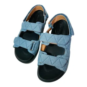 AEROSOLES Lamirca Denim Quilted Sandals