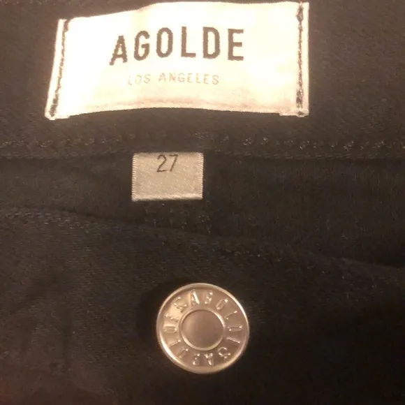 AG Adriano Goldsmith Delia Denim Maxi/Midi Skirt