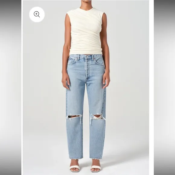 Agolde 90'S MID RISE STRAIGHT JEANS