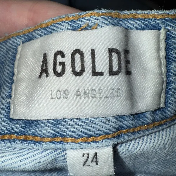 Agolde 90'S MID RISE STRAIGHT JEANS