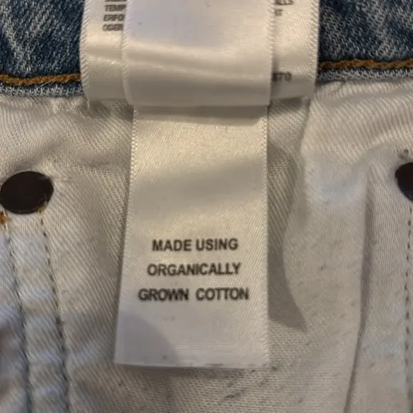 Agolde Wilder Mid-Rise Straight Leg Crop Jean in Cascadia