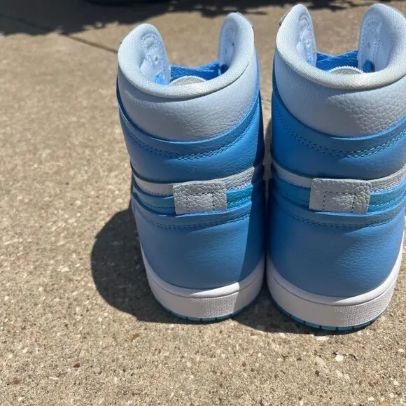 Air Jordan 1 High Method of Make Women's Shoes (FB9891-404, Blue Tint