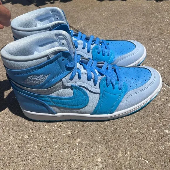 Air Jordan 1 High Method of Make Women's Shoes (FB9891-404, Blue Tint