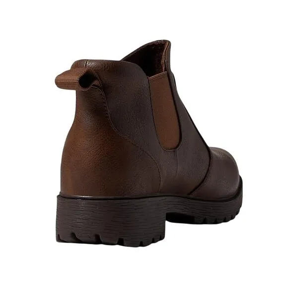 Alegria Womens Rowen Boots EU 40 US 9.5-10 Brown Vegan Leather Waterproof NWOB