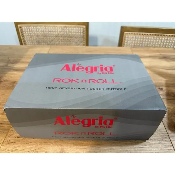 Alegria Womens Shift Lead Shoes Black Size 8/8.5 US 38 EU NIB Arch Support Comfy