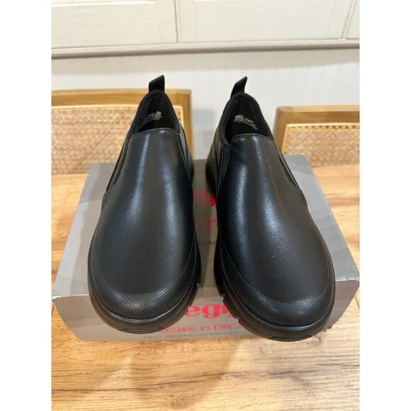 Alegria Womens Shift Lead Shoes Black Size 8/8.5 US 38 EU NIB Arch Support Comfy