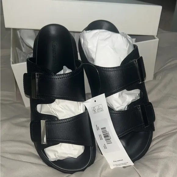 Alexander McQueen Black Sandals