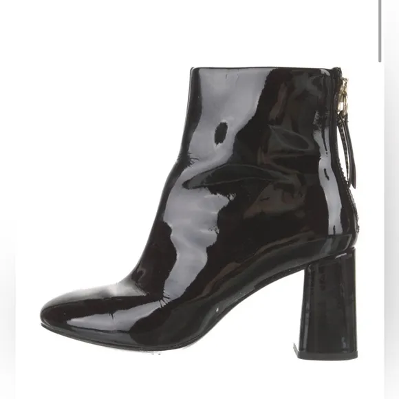 Alice   Olivia MULBERRY Patent Leather Ankle Boots Size 9