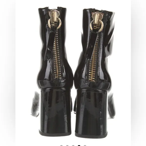 Alice   Olivia MULBERRY Patent Leather Ankle Boots Size 9