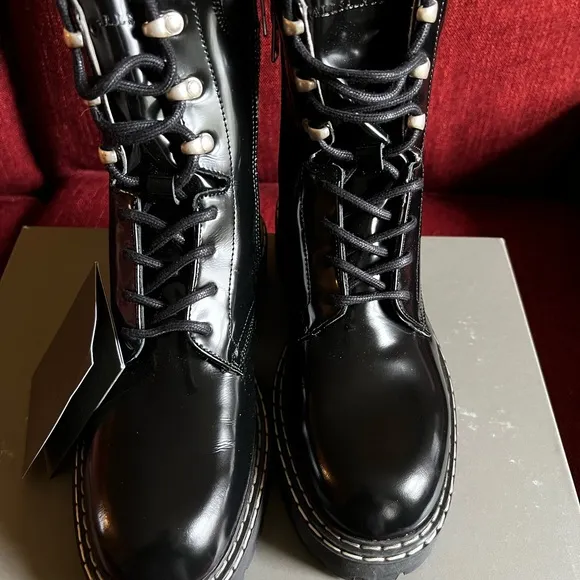 All Saints Lace-Up Women's combat Boots