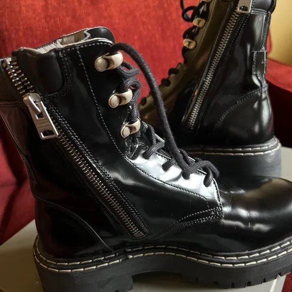 All Saints Lace-Up Women's combat Boots