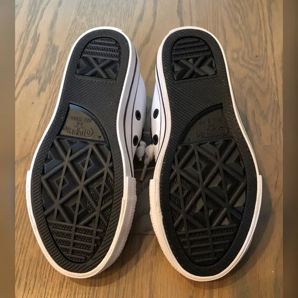 All Star Black &amp; White Converse Low Top Sneakers