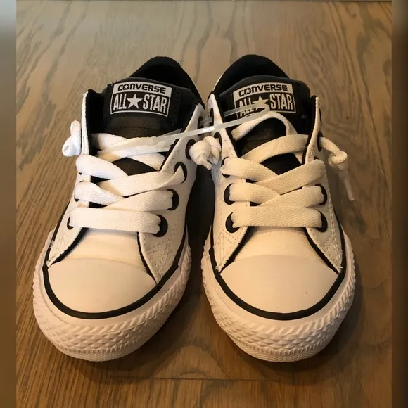 All Star Black &amp; White Converse Low Top Sneakers