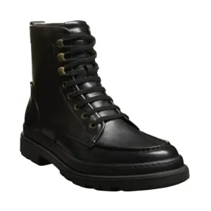 Allen Edmonds Mens Sawyer Lace-Up Boots US 9 D Black Leather Waterproof NIB