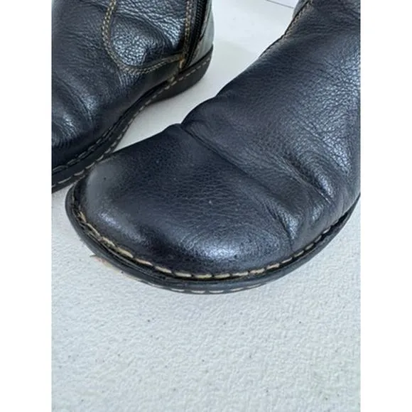 &quot;BOC&quot; Black/Brown Maira Boot Size 9 Y2K Matrix Goth Grunge Edward Scissor Hands