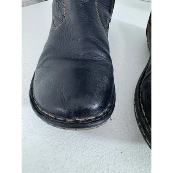 &quot;BOC&quot; Black/Brown Maira Boot Size 9 Y2K Matrix Goth Grunge Edward Scissor Hands